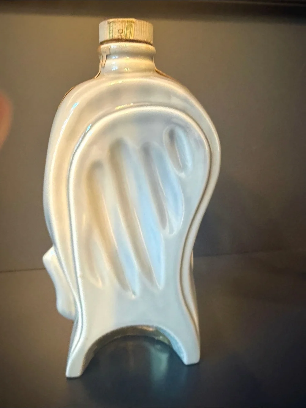 Vintage 1956 Jim Beam Elephant Decanter Original Tax Stamp